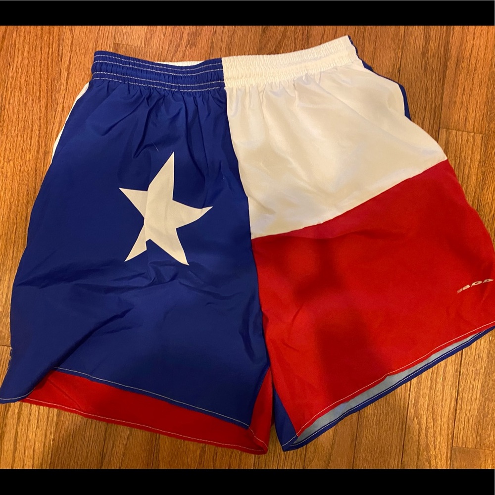 BOA Texas flag running shorts